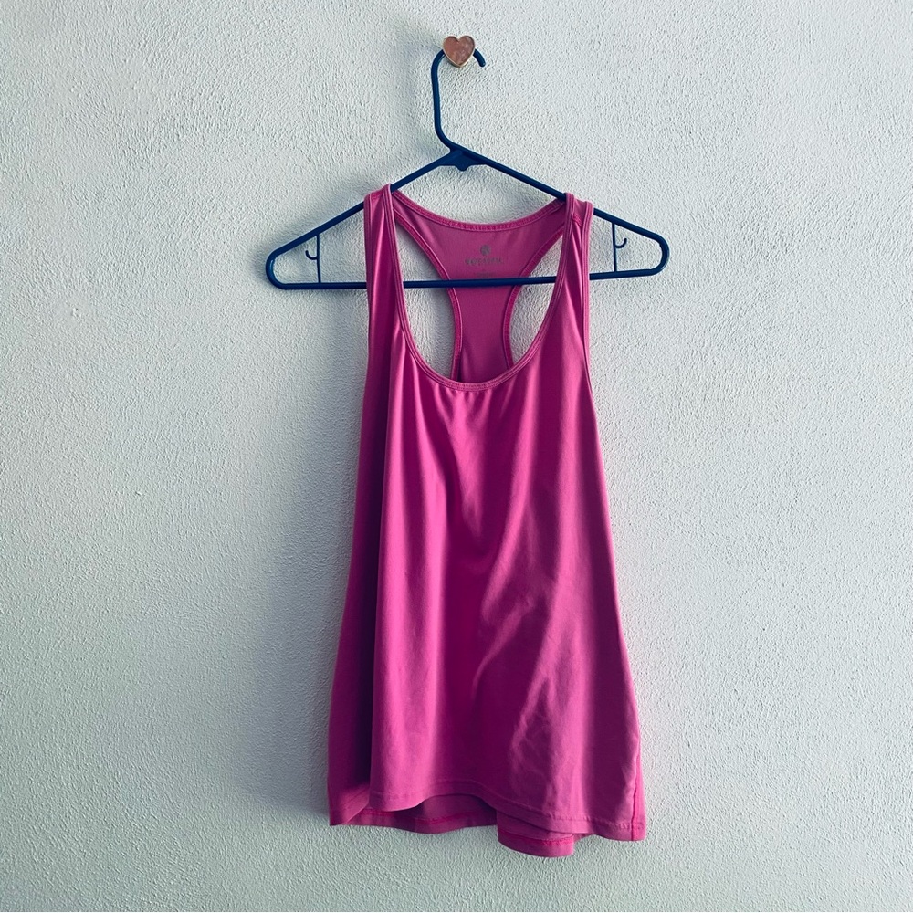 90 Degree by Reflex pink racerback tank top